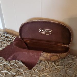 Coach glasses case